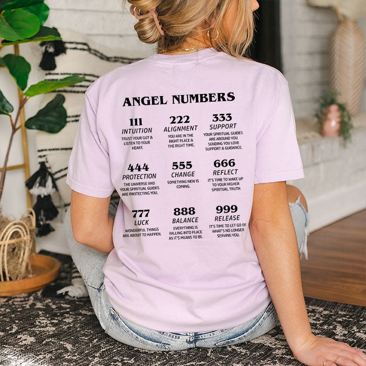 Angel Numbers- Screen Print Transfer