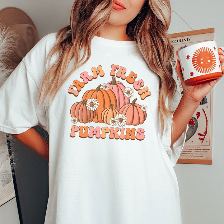 Farm Fresh Pumpkins- Screen Print Transfer