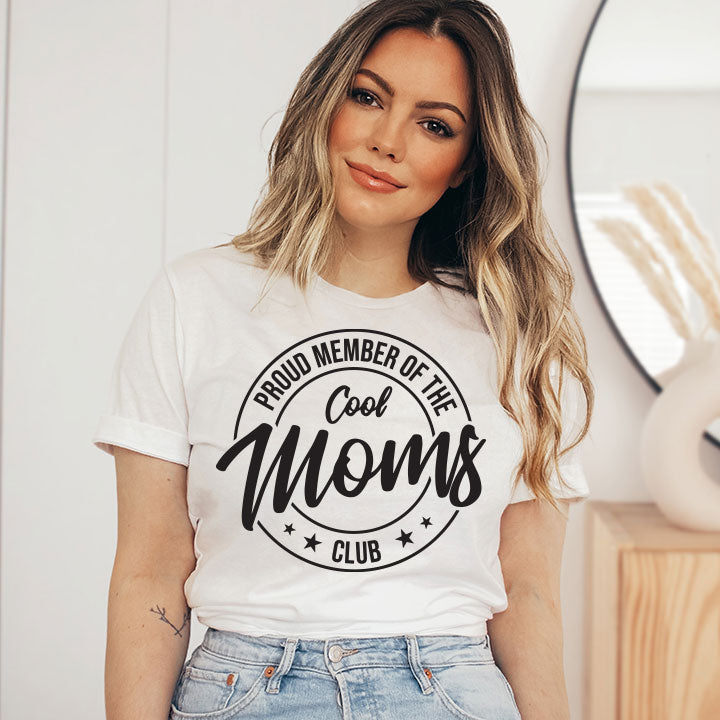 Cool Moms Club - Screen Print Transfer
